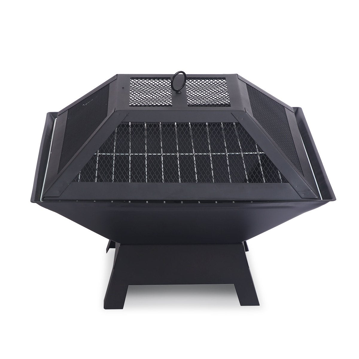 Wallaroo Portable Outdoor Fire Pit for BBQ, Grilling, Cooking, Camping - Cosy Abode