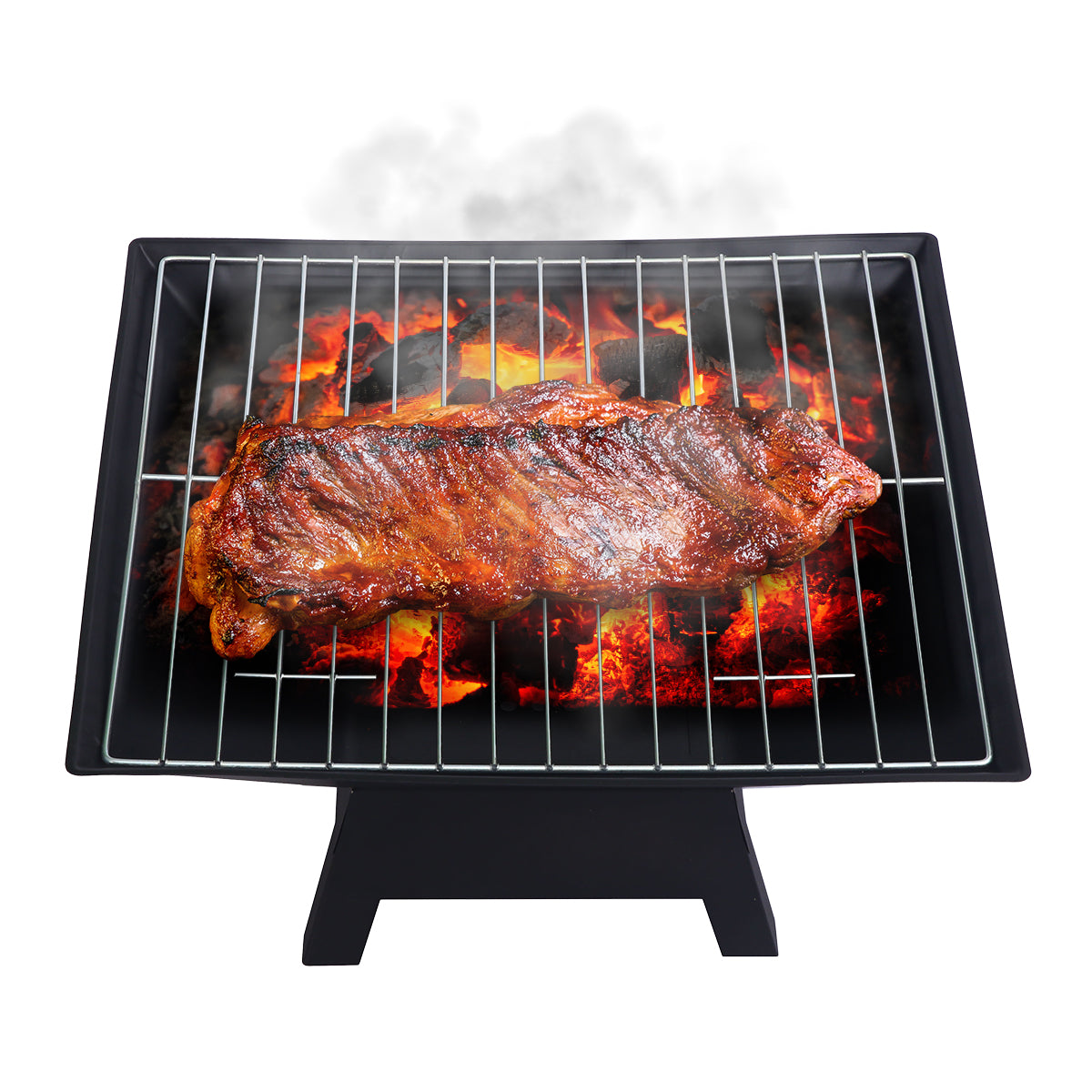Wallaroo Portable Outdoor Fire Pit for BBQ, Grilling, Cooking, Camping - Cosy Abode