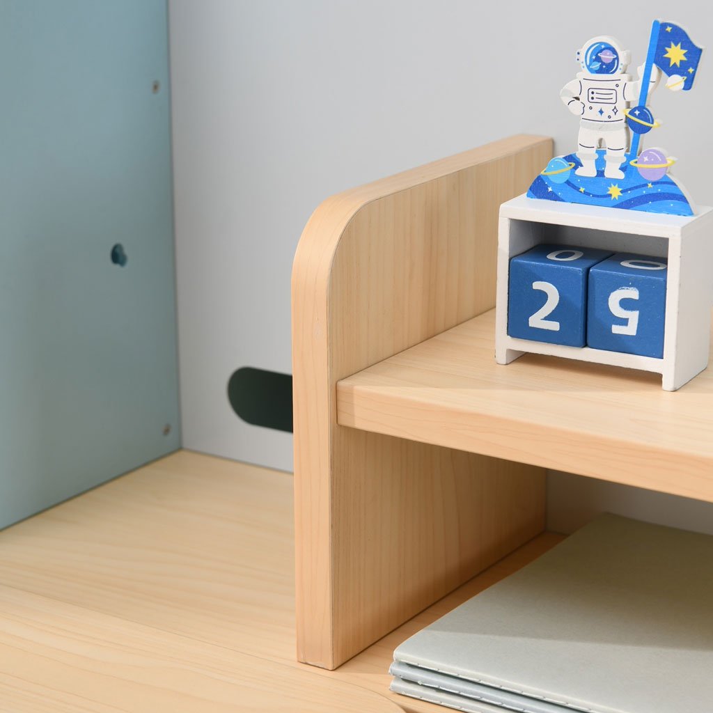 Height Adjustable Children Kids Ergonomic Study Desk 80cm Pink AU - Cosy Abode