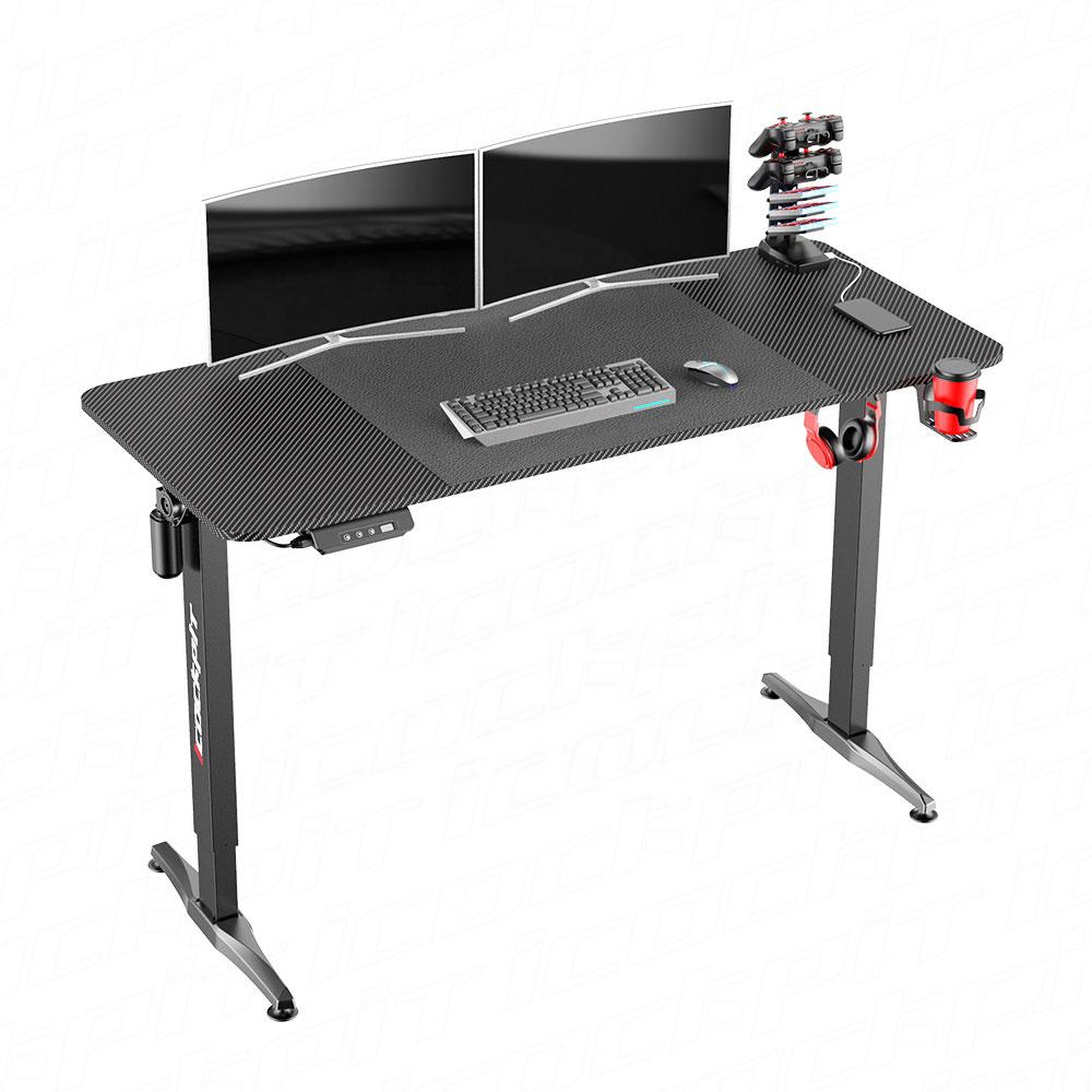 Gaming Standing Desk Home Office Lift Electric Height Adjustable Sit To Stand Motorized Standing Desk 1160 - Cosy Abode