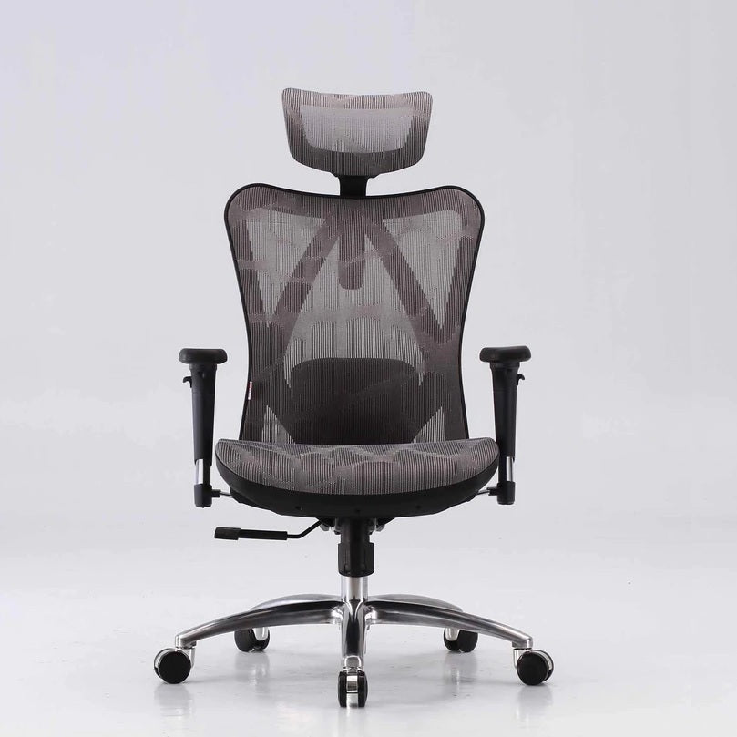 Sihoo M57 Ergonomic Office Chair, Computer Chair Desk Chair High Back Chair Breathable,3D Armrest and Lumbar Support Grey without Footrest - Cosy Abode