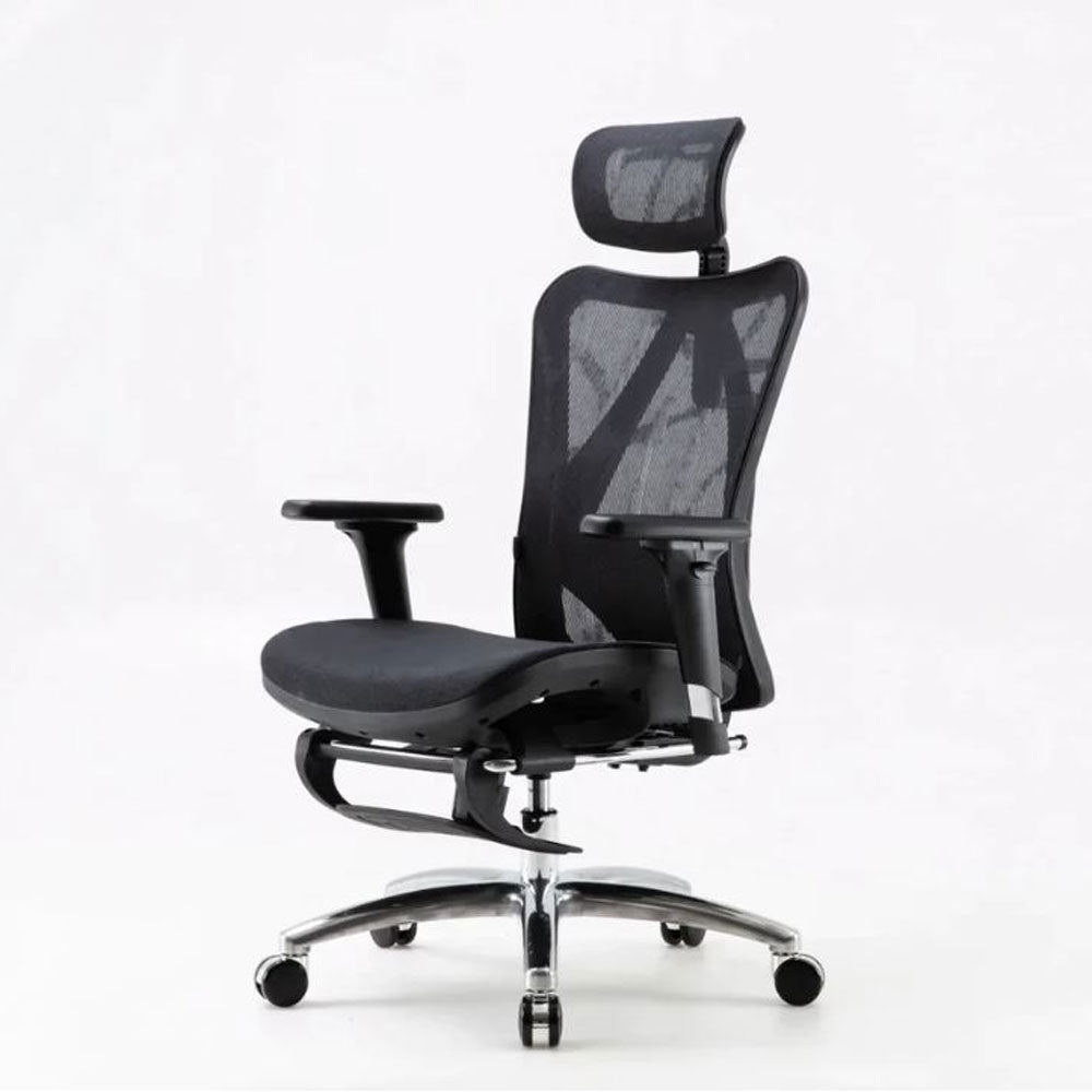 Sihoo M57 Ergonomic Office Chair, Computer Chair Desk Chair High Back Chair Breathable,3D Armrest and Lumbar Support Grey without Footrest - Cosy Abode