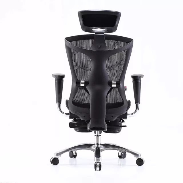 Sihoo Ergonomic Office Chair V1 4D Adjustable High-Back Breathable With Footrest And Lumbar Support Black - Cosy Abode
