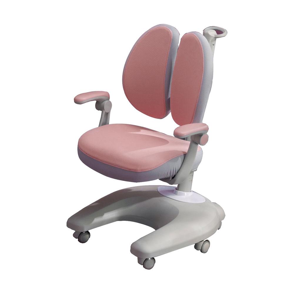 Solid Rubber Wood Height Adjustable Children Kids Ergonomic Pink Study Desk Chair 120cm AU - Cosy Abode
