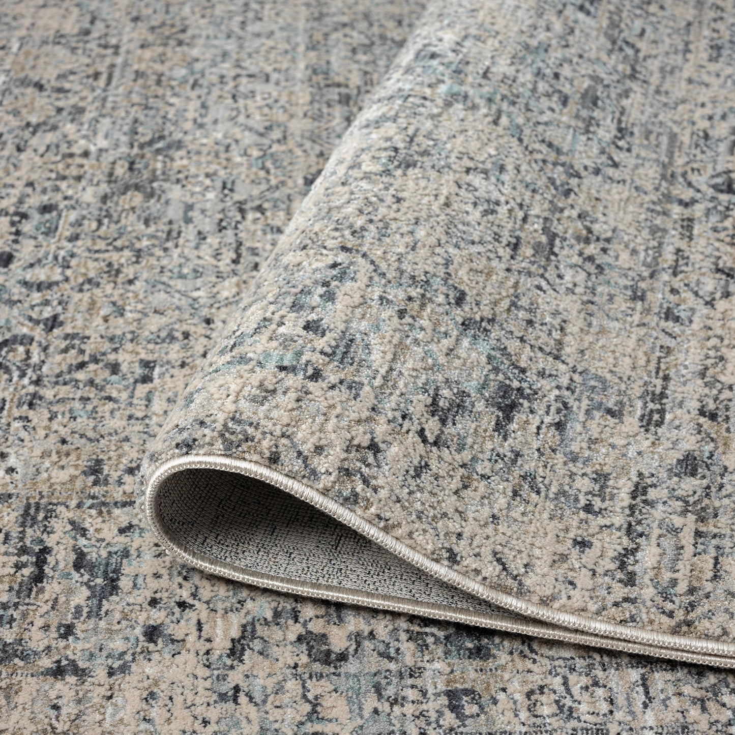 Aubre Contemporary Area Rug - Sand - 300x400 - Cosy Abode