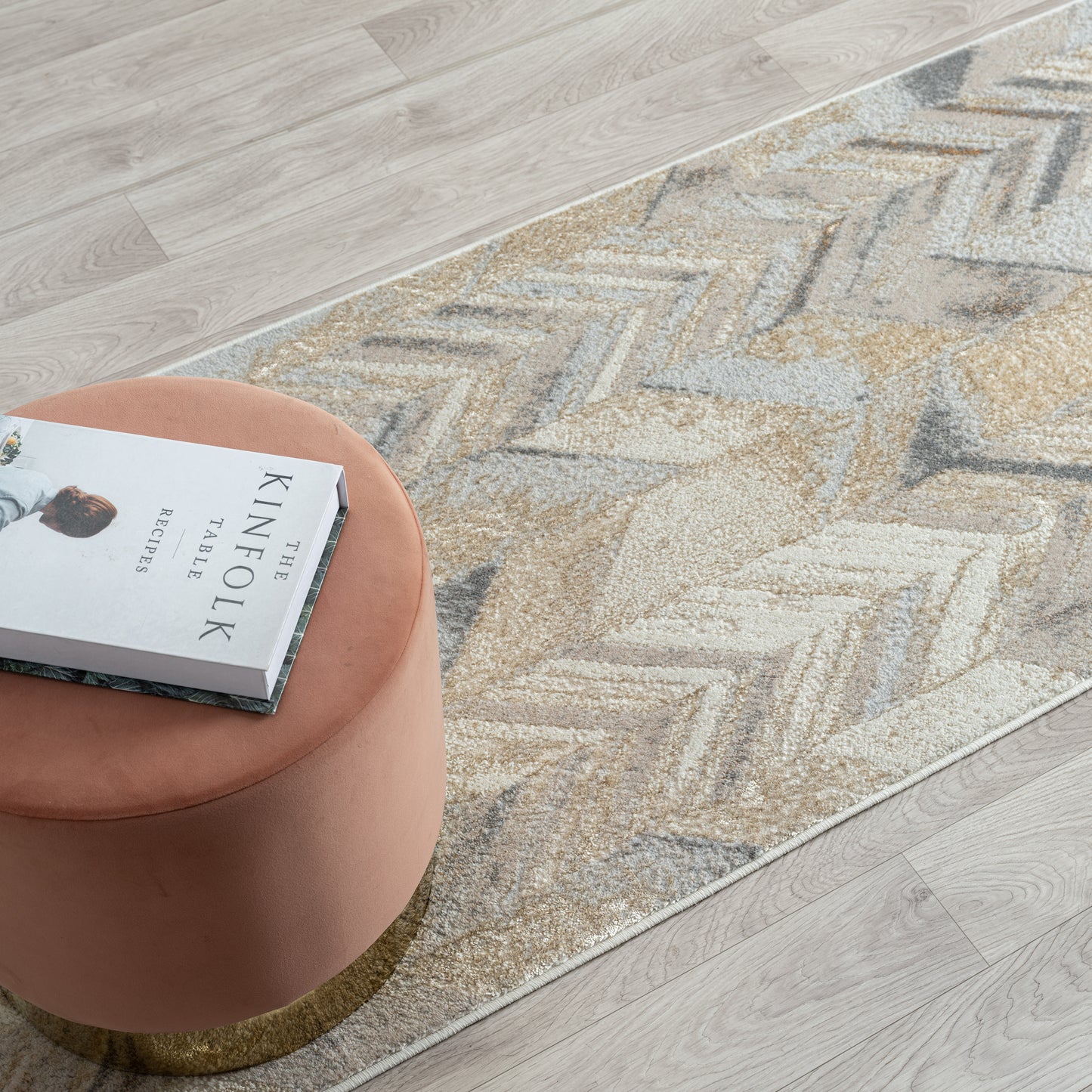 Avani Marble Rug - Stone - 80x150 - Cosy Abode