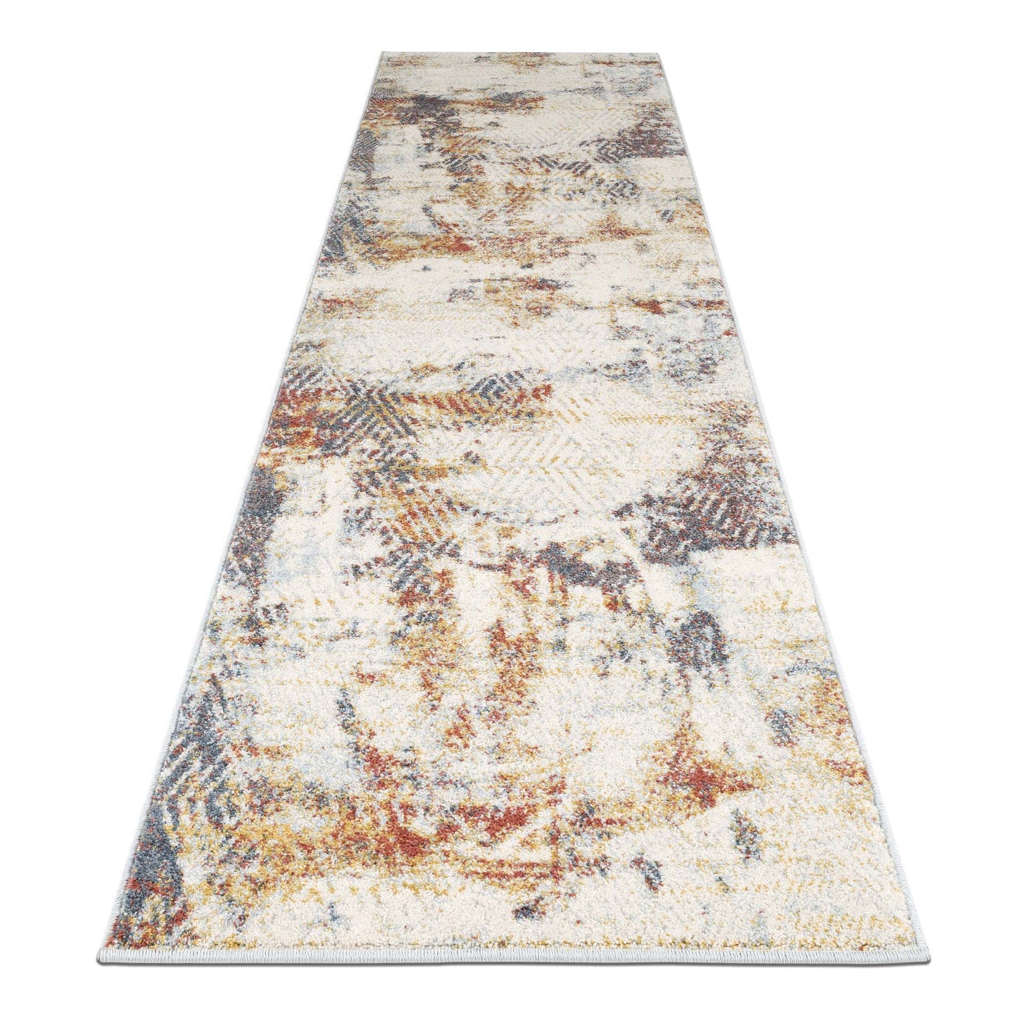 Oriental Multi Hues Rug - Cream - 80x150 - Cosy Abode