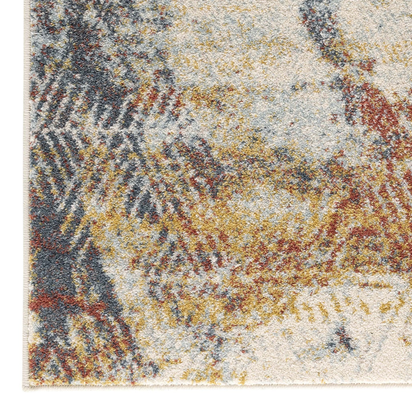 Oriental Multi Hues Rug - Cream - 80x150 - Cosy Abode