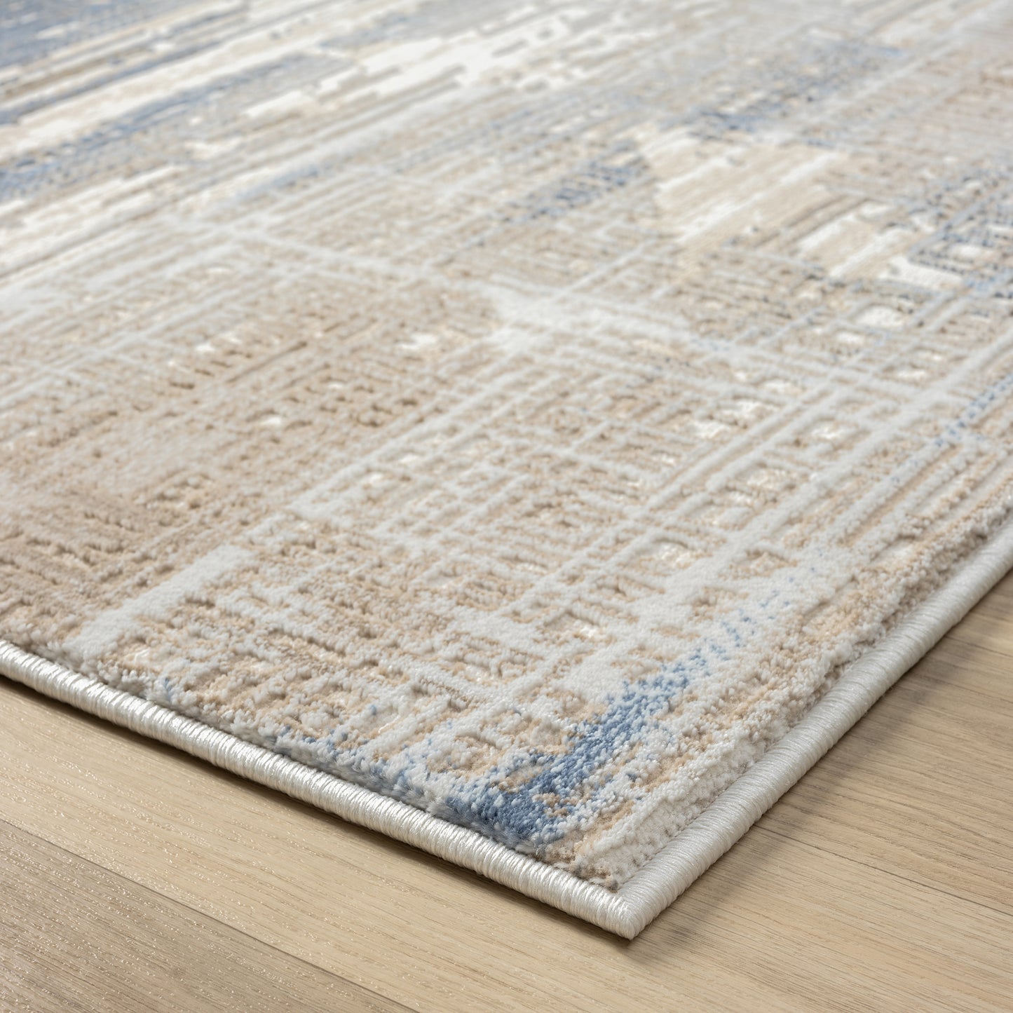 Grande Jacquard Rug - Stone - 80x150 - Cosy Abode