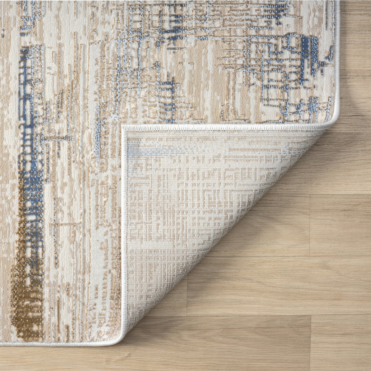 Grande Jacquard Rug - Stone - 80x150 - Cosy Abode