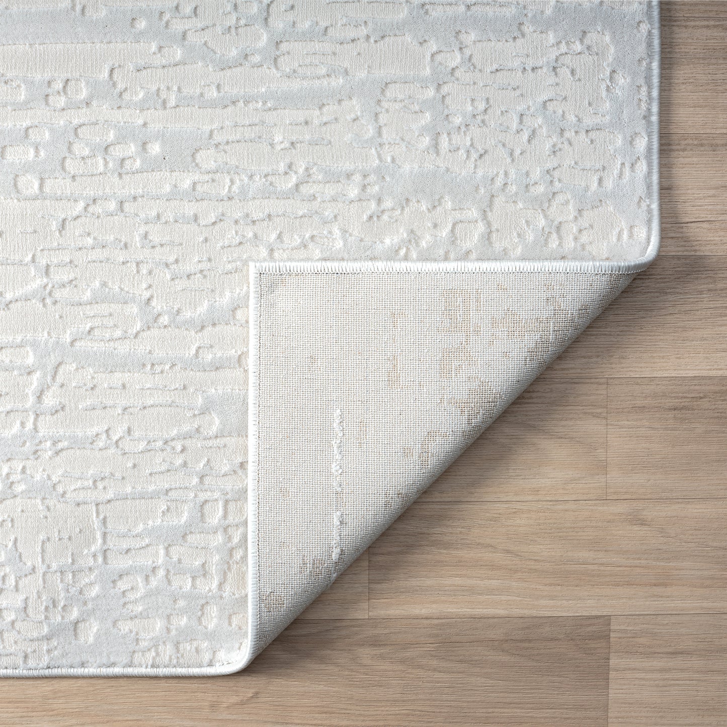 Grande Jacquard Rug - Pearl - 80x150 - Cosy Abode