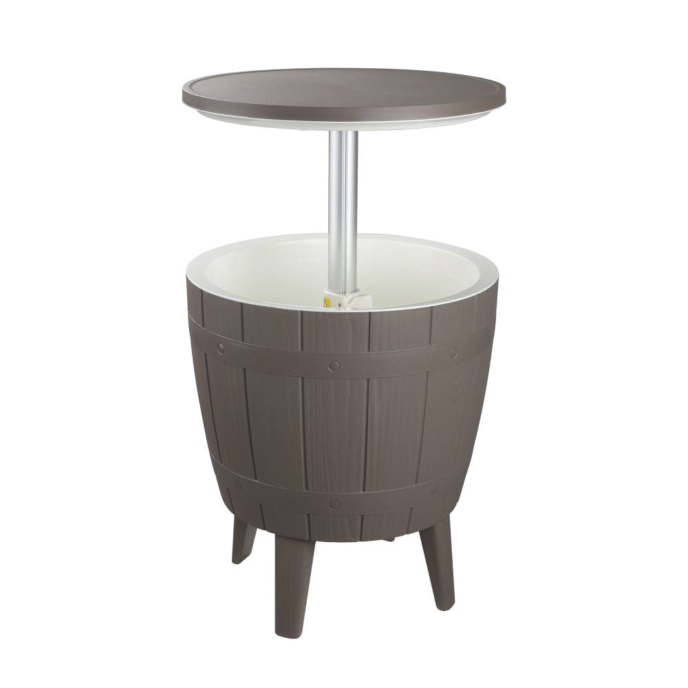 Taupe Cooler Table - Cosy Abode