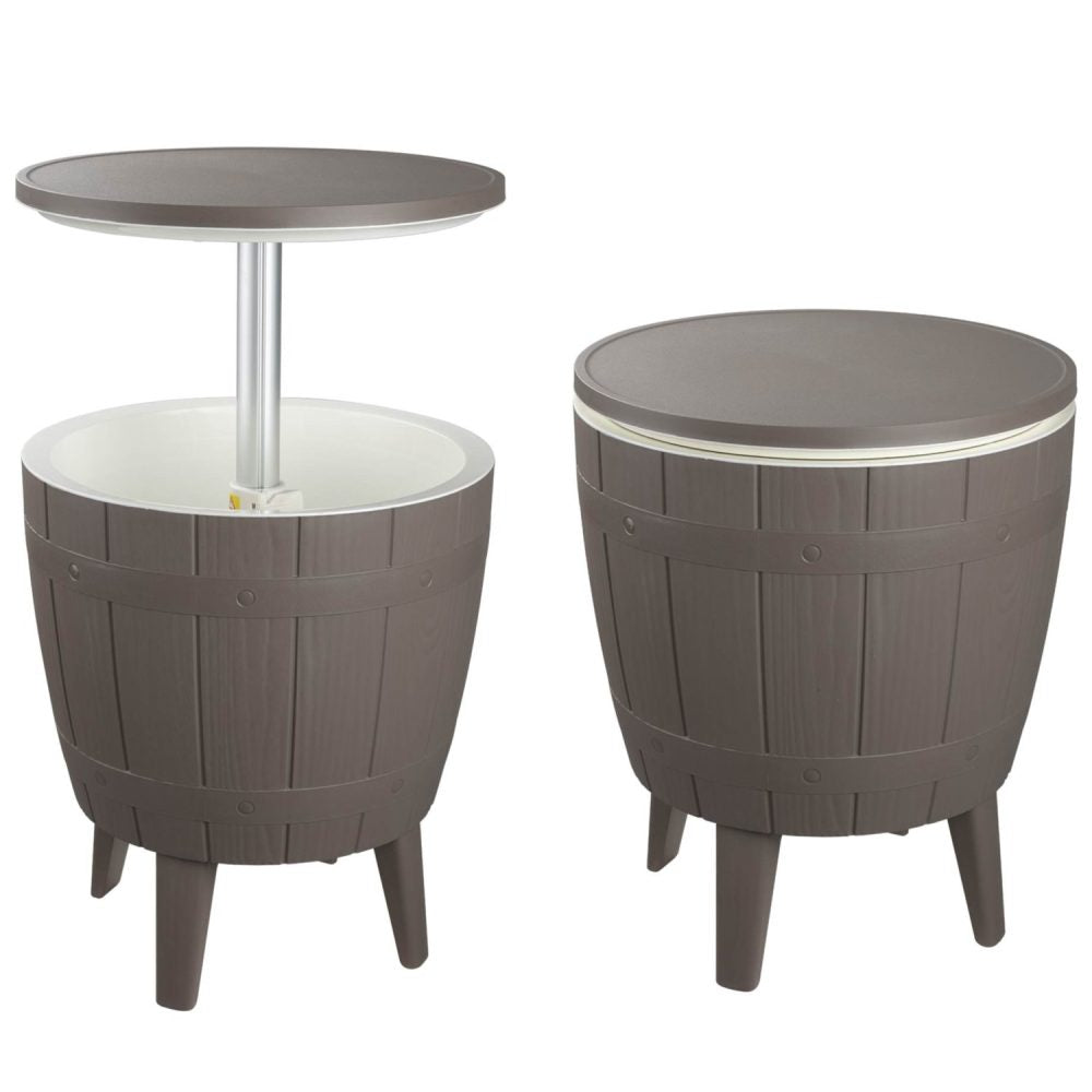 Taupe Cooler Table - Cosy Abode