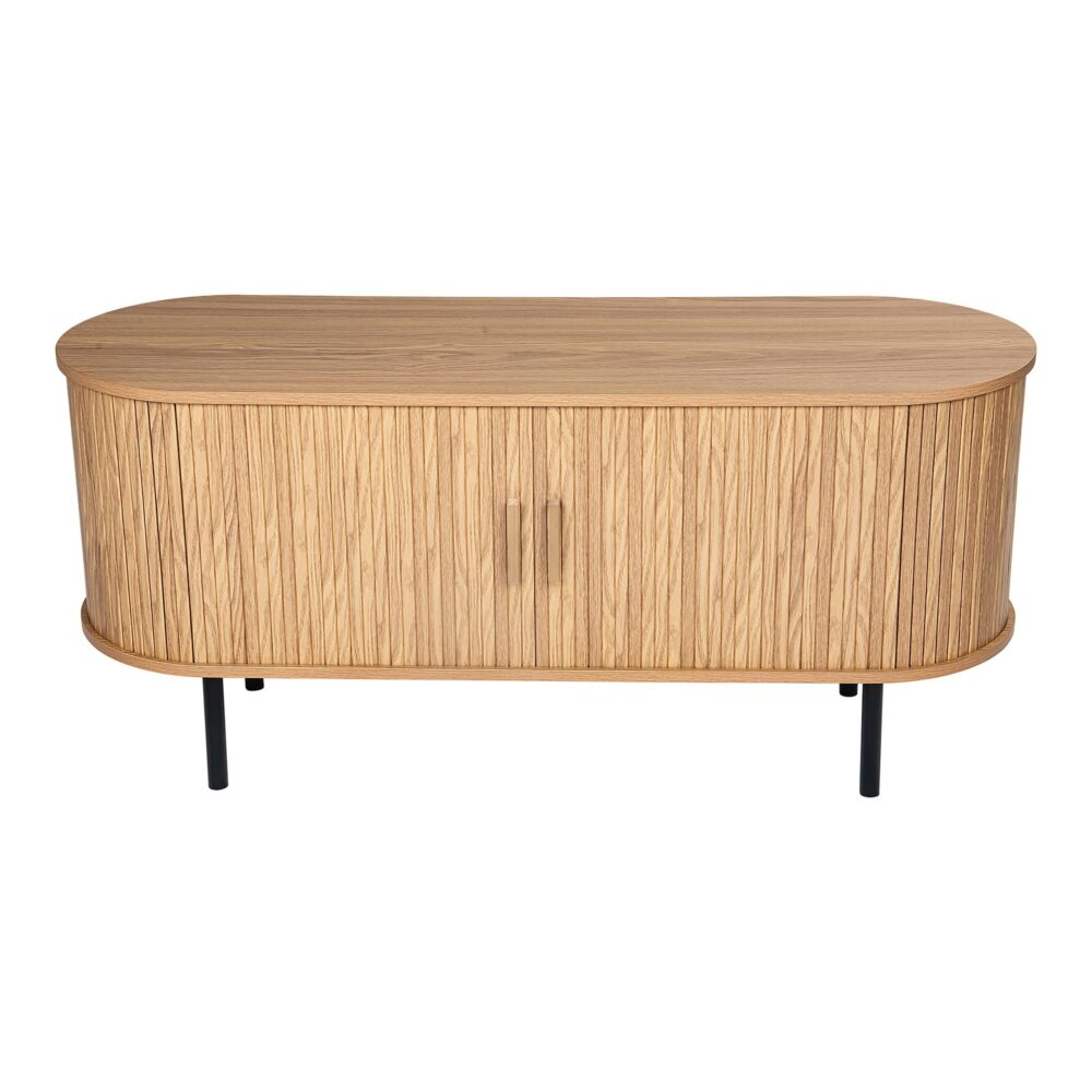 Ripple Sideboard with Sliding Doors — Earthy Elegance Redefined - Cosy Abode