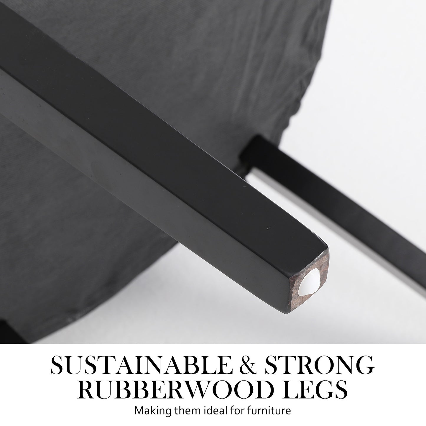 French Provincial Dining Chair Ring Studded Velvet Rubberwood Leg LISSE GREY - Cosy Abode