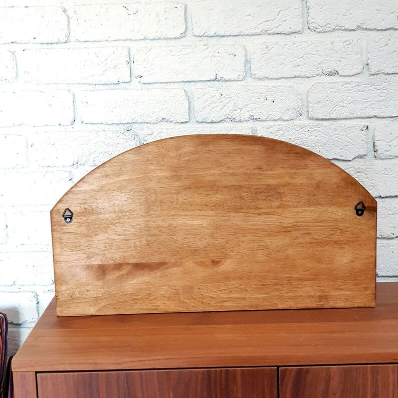 Wooden Wall Mounted Book Shelf Bear theme for children's room - Cosy Abode