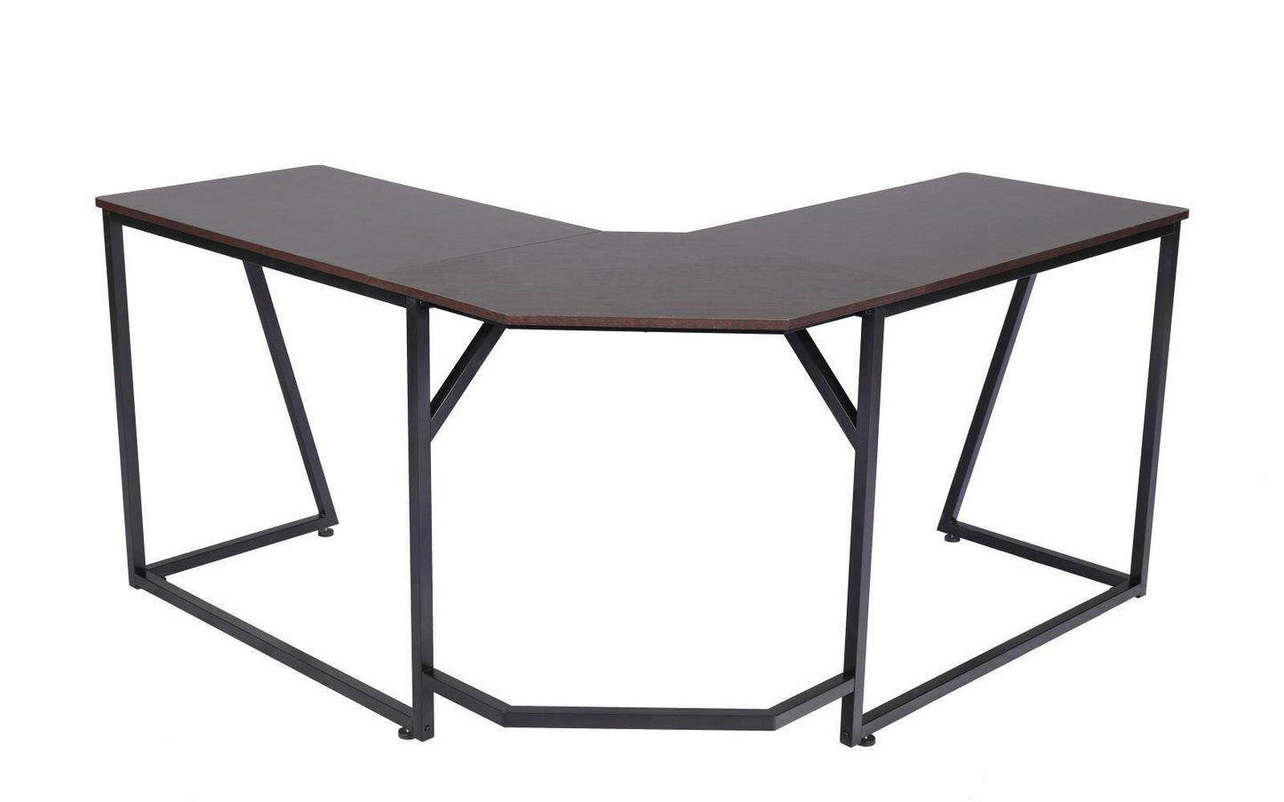 YES4HOMES Corner Computer Desk, Sturdy Home Office Gaming Desk for Laptop, Writing Table, Multipurpose Workstation - Cosy Abode