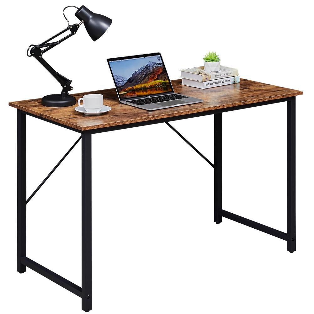 YES4HOMES Computer Desk, Sturdy Home Office Desk for Laptop, Modern Simple Style Writing Table, Multipurpose Workstation - Cosy Abode