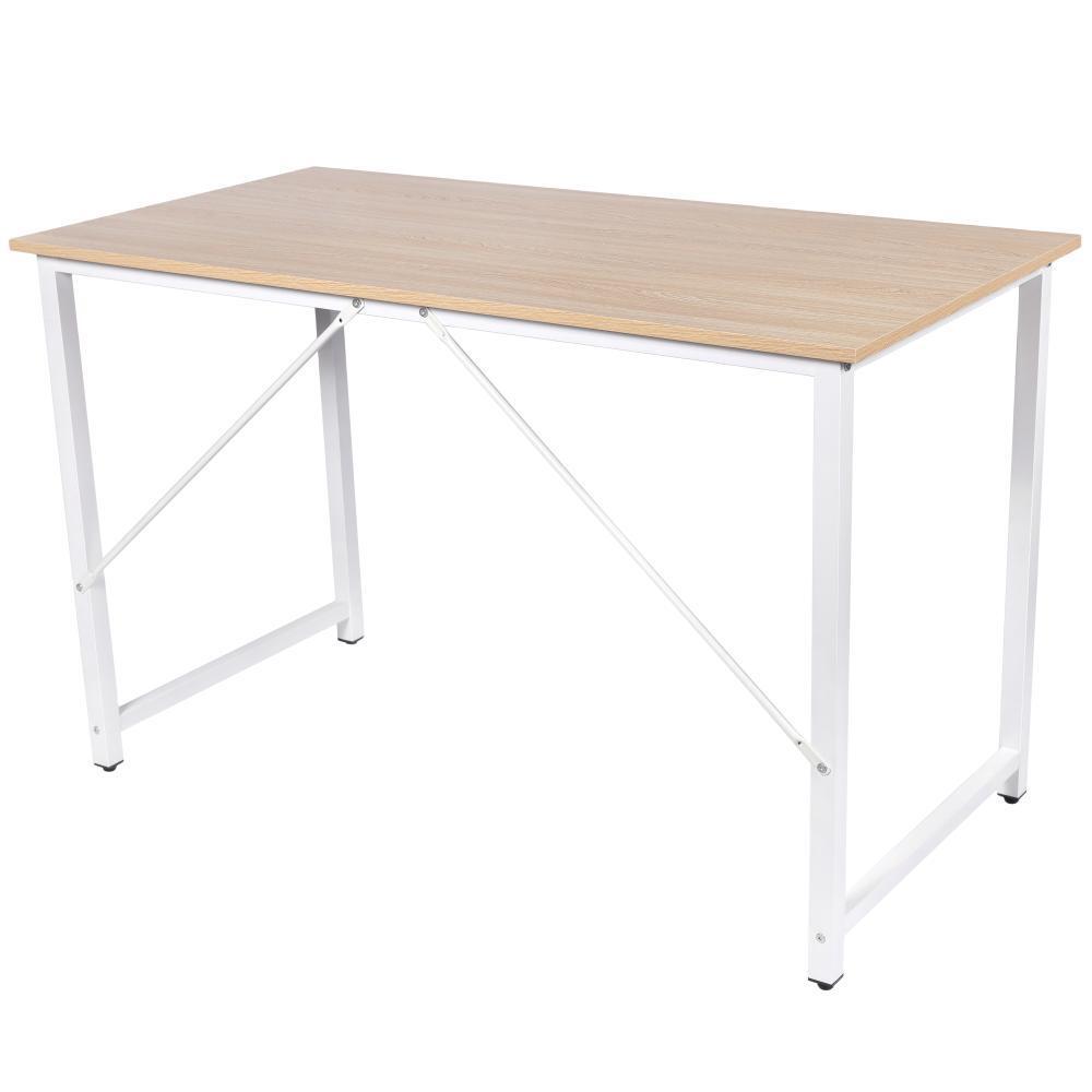 YES4HOMES Computer Desk, Sturdy Home Office Laptop Desk Modern Writing Table, Multipurpose Workstation - Cosy Abode