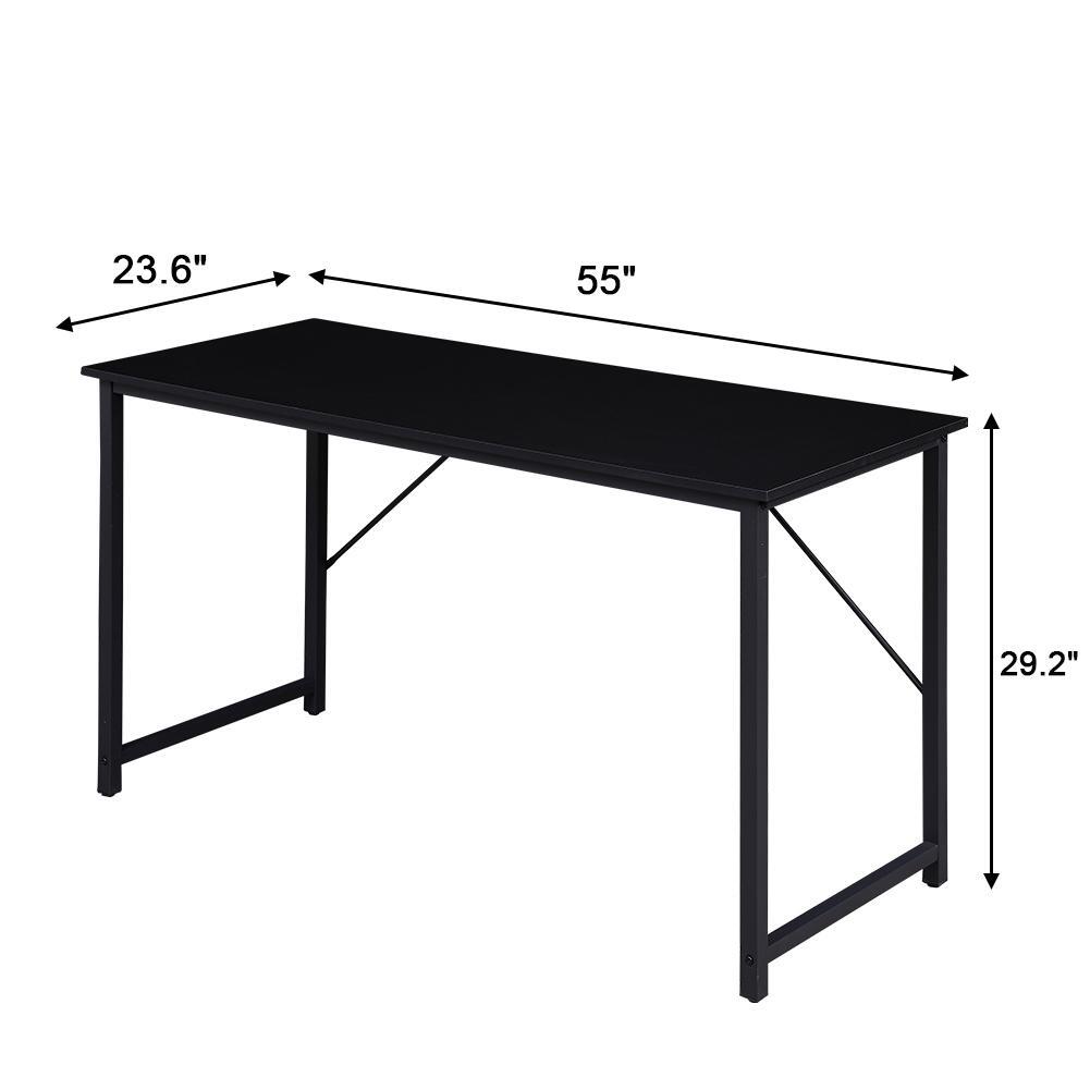 YES4HOMES Computer Desk, Sturdy Home Office Gaming Desk for Laptop, Modern Simple Style Writing Table, Multipurpose Workstation - Cosy Abode