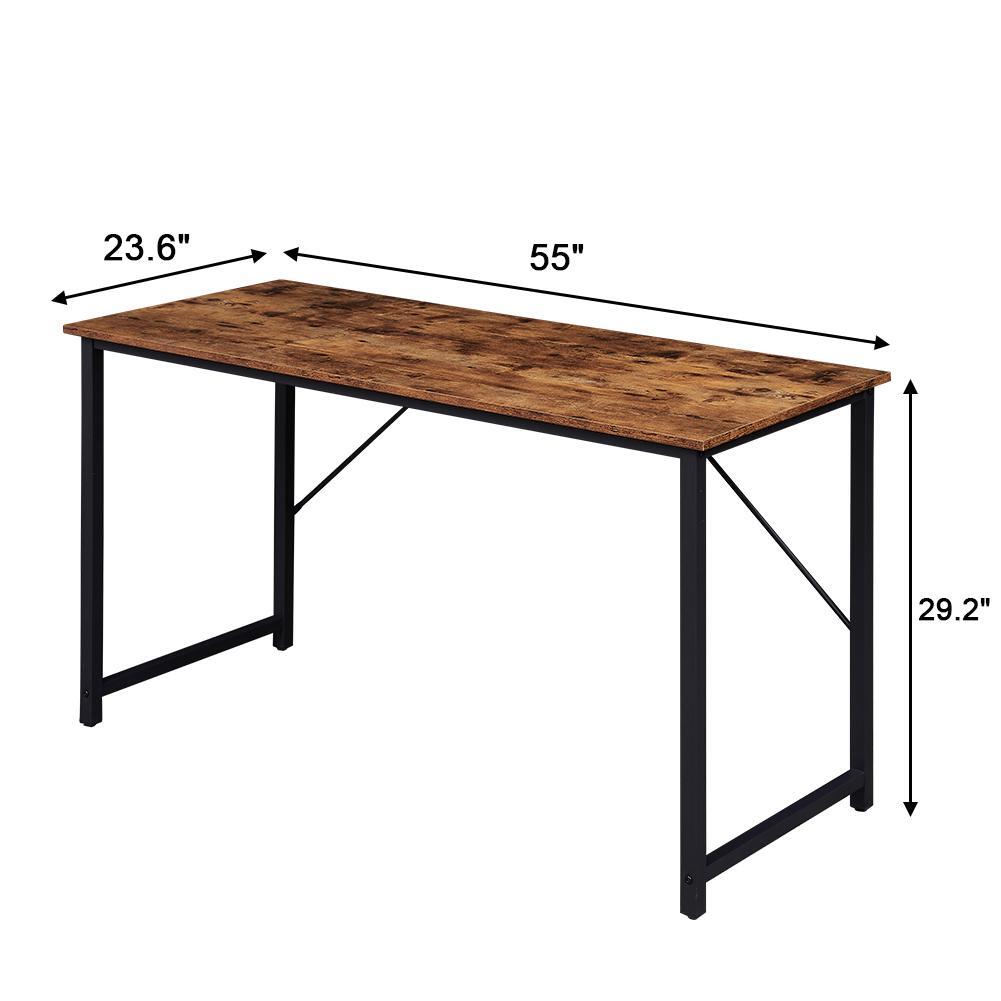 YES4HOMES Computer Desk, Sturdy Home Office Gaming Desk for Laptop, Modern Simple Style Writing Table, Multipurpose Workstation - Cosy Abode