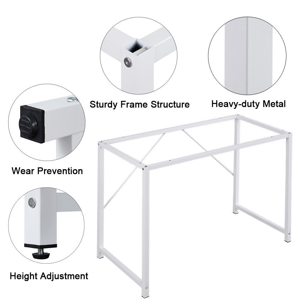 YES4HOMES Computer Desk, Sturdy Home Office Gaming Desk for Laptop, Modern Simple Style Table, Multipurpose Workstation - Cosy Abode