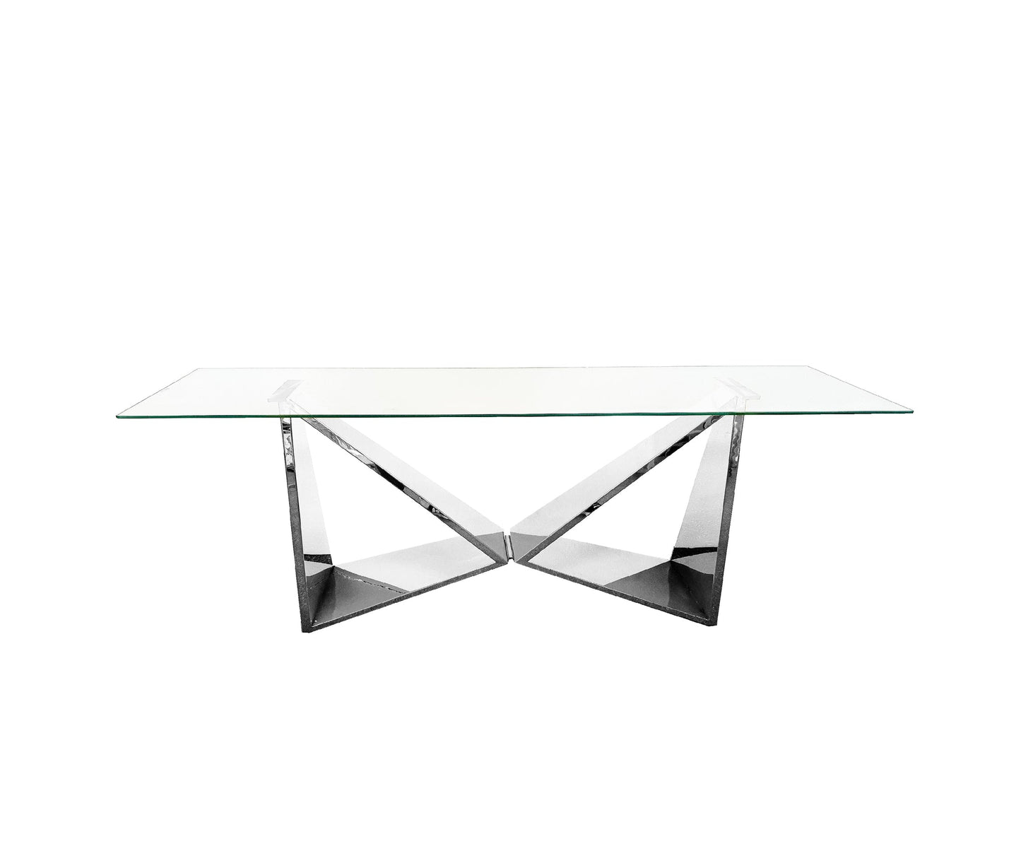 LUXE Silver Coffee Table - Cosy Abode