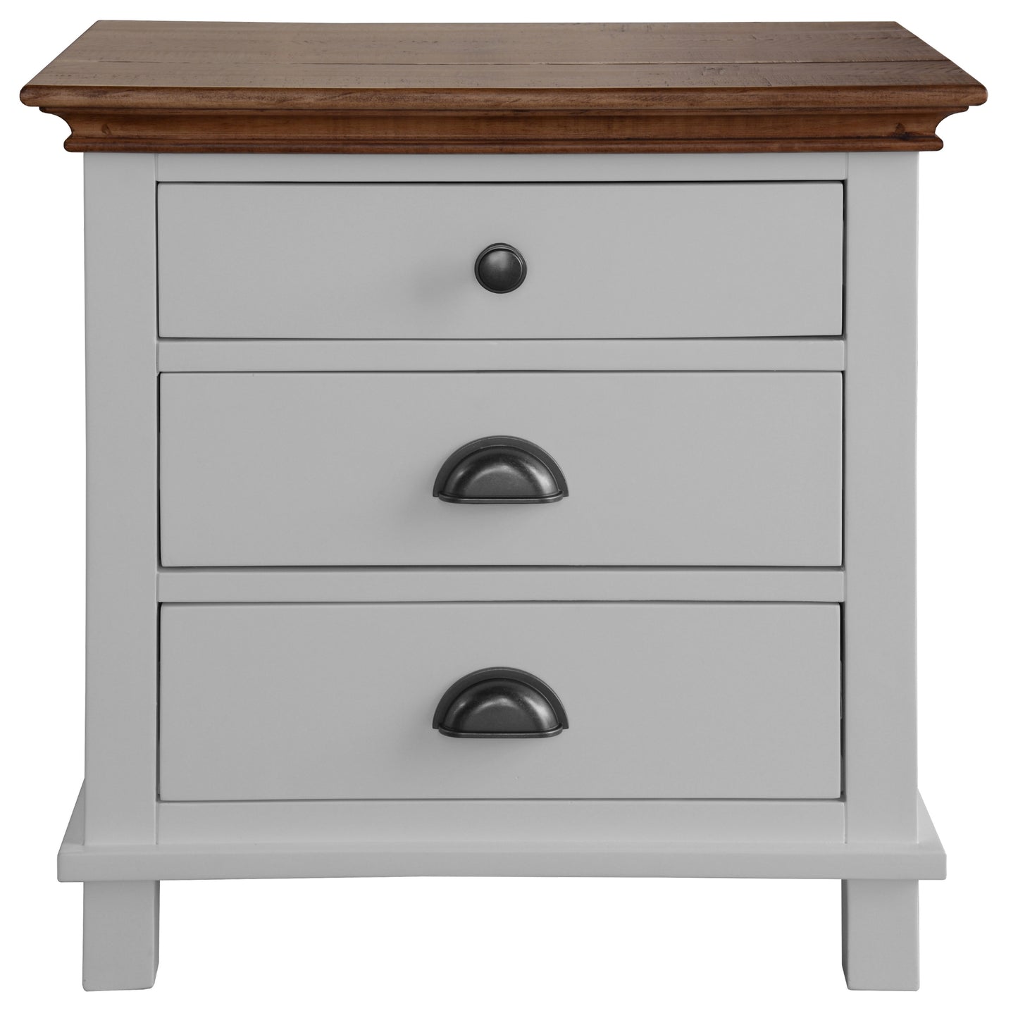 Virginia 4pc King Bed Suite Bedside Dresser Bedroom Furniture Package - White - Cosy Abode