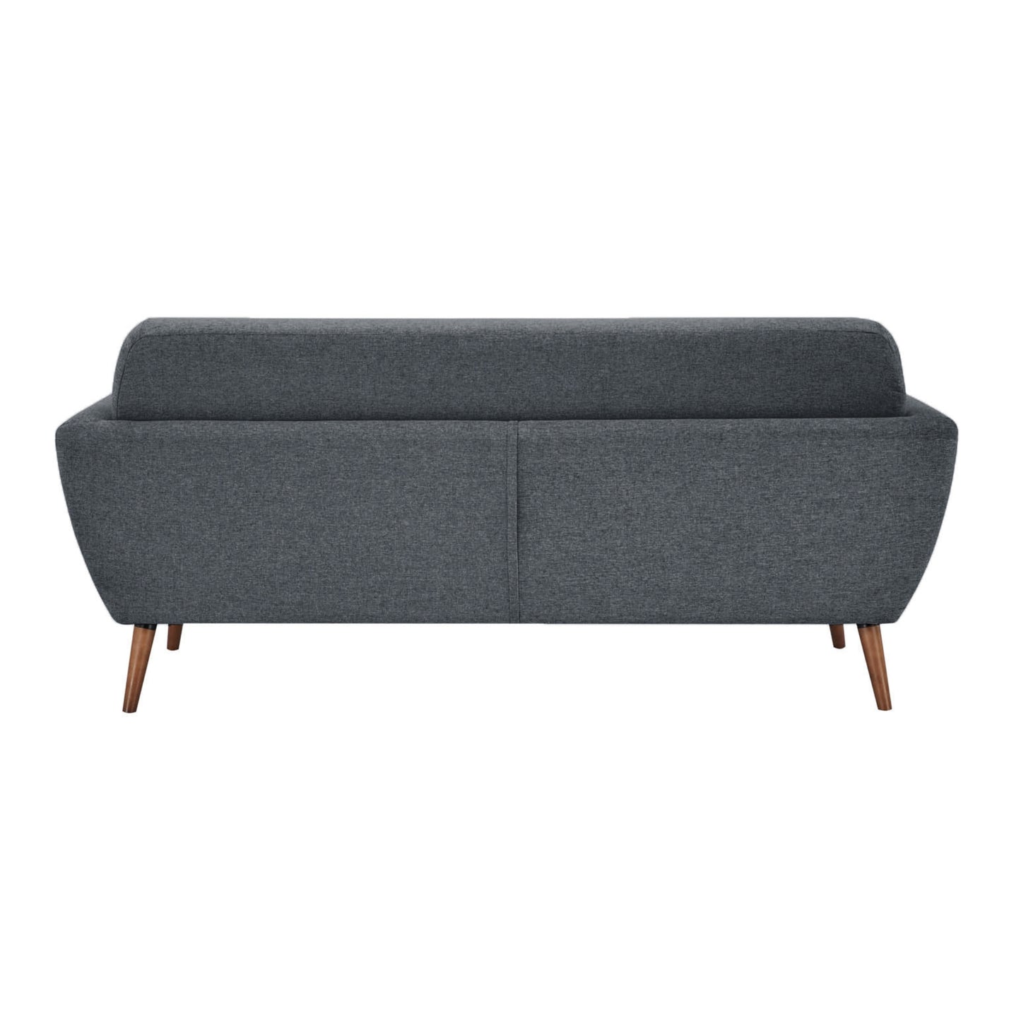 Lilliana 3 + 1 Seater Sofa Fabric Uplholstered Lounge Couch - Dark Grey - Cosy Abode