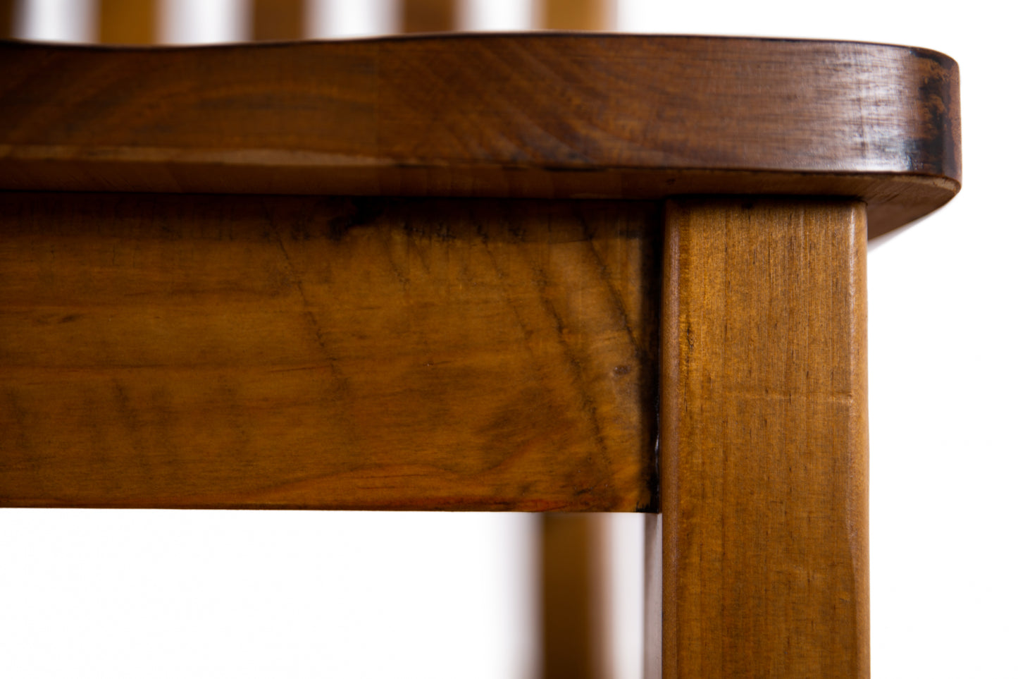 Teasel Dining Chair Set of 8 Solid Pine Timber Wood Seat - Rustic Oak - Cosy Abode