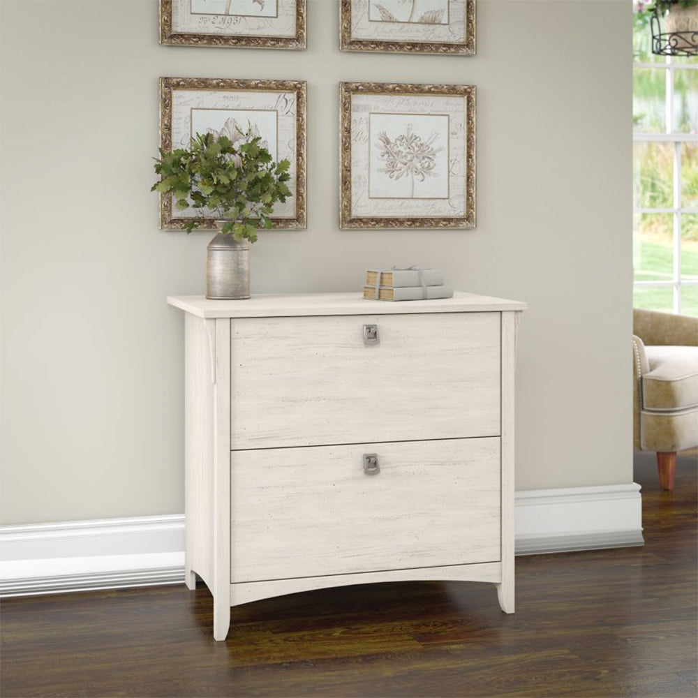 Salinas Filing Cabinet White - Cosy Abode