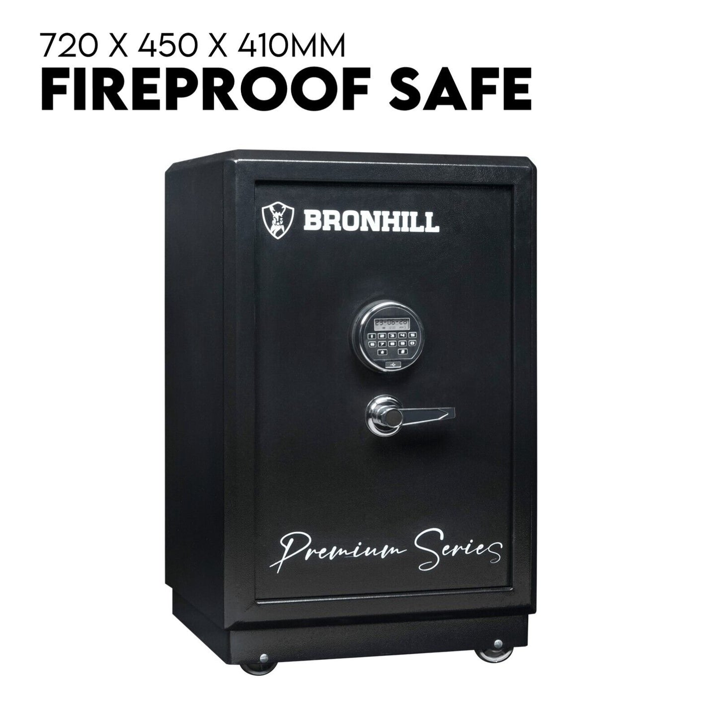 Digital Safe Safety Box Security Code Lock Box Fire Proof Heavy Duty 80L - Cosy Abode