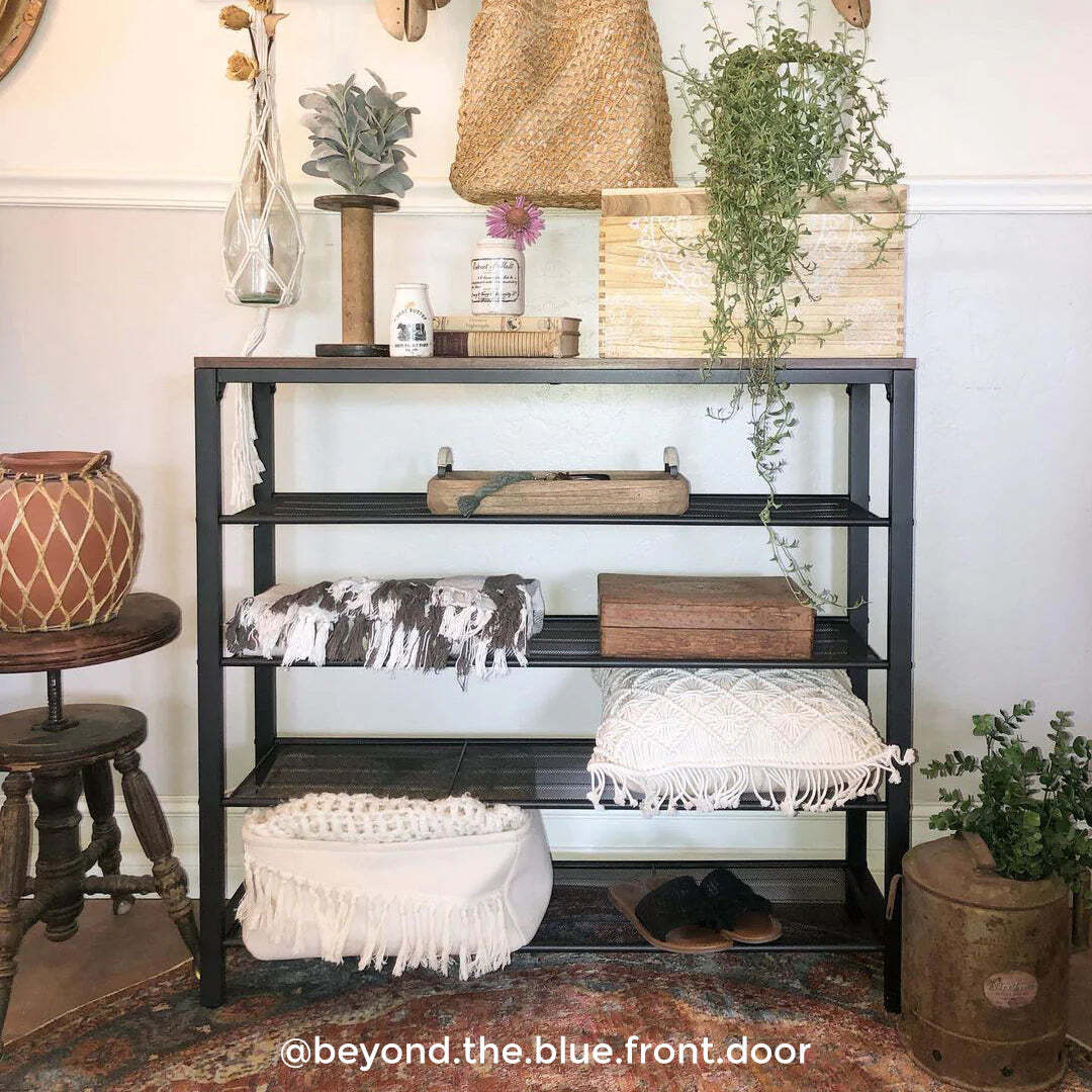 VASAGLE 5 Tier Shoe Bench - Cosy Abode