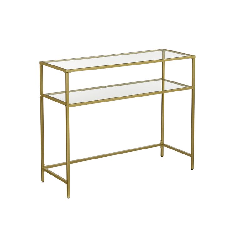 VASAGLE Console Tempered Glass Table - Cosy Abode