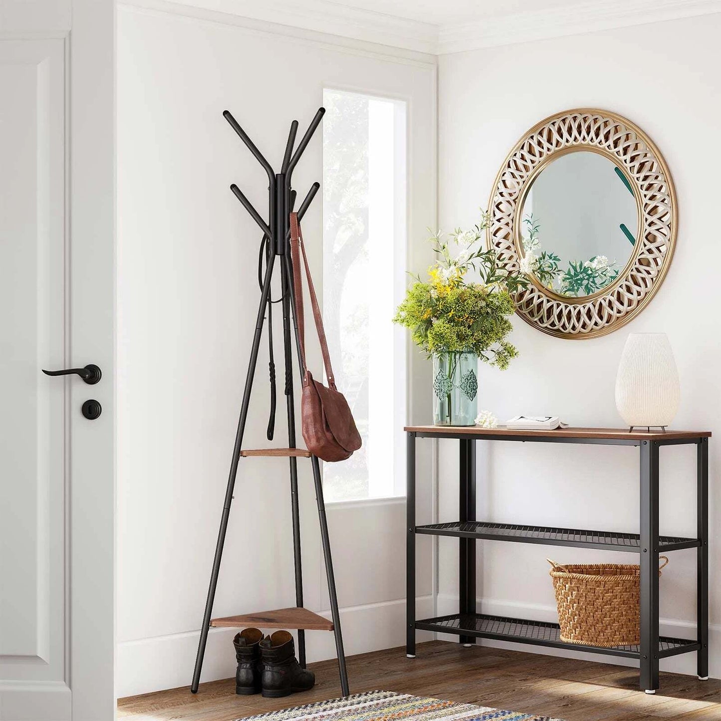 VASAGLE Coat Rack Freestanding 179 cm - Cosy Abode