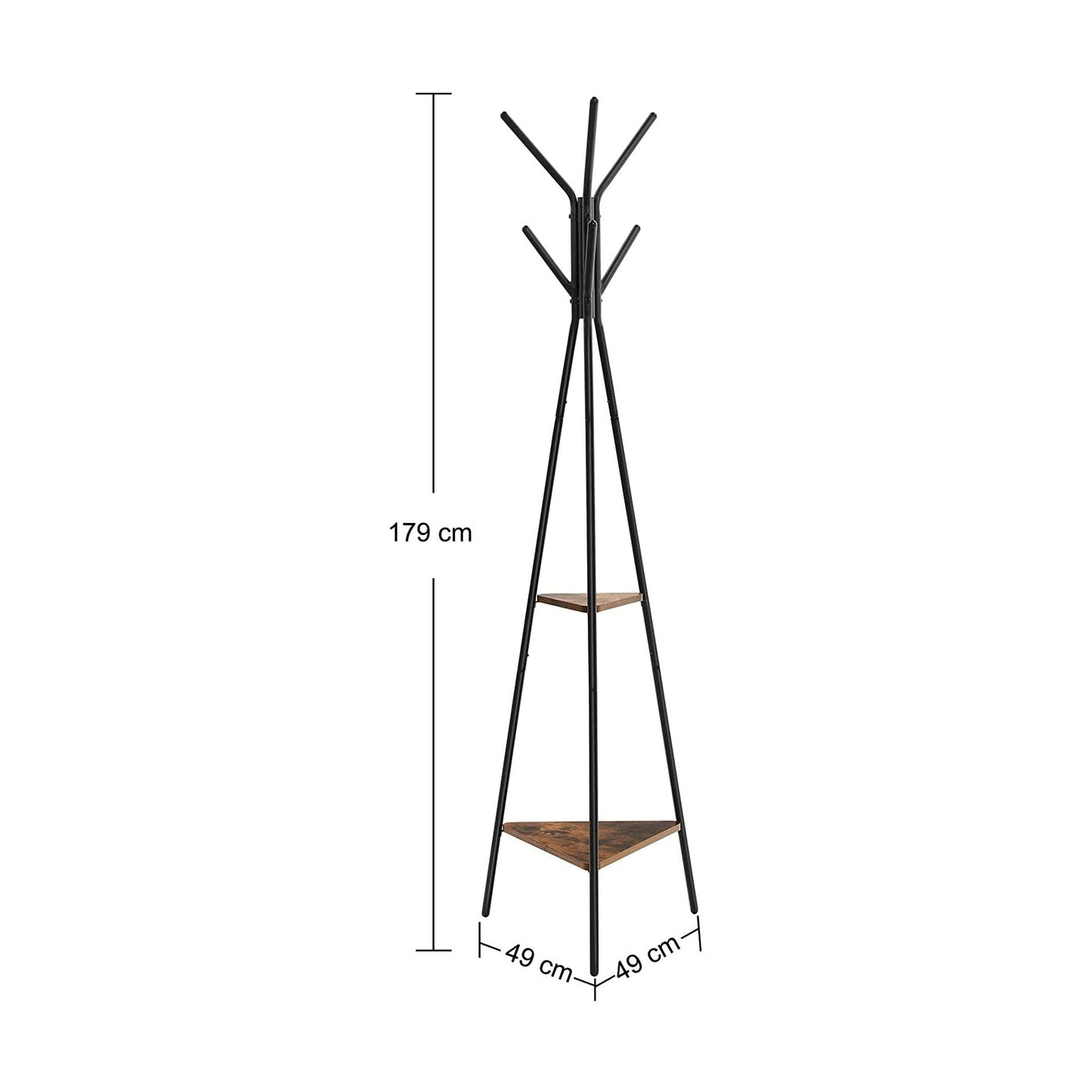 VASAGLE Coat Rack Freestanding 179 cm - Cosy Abode