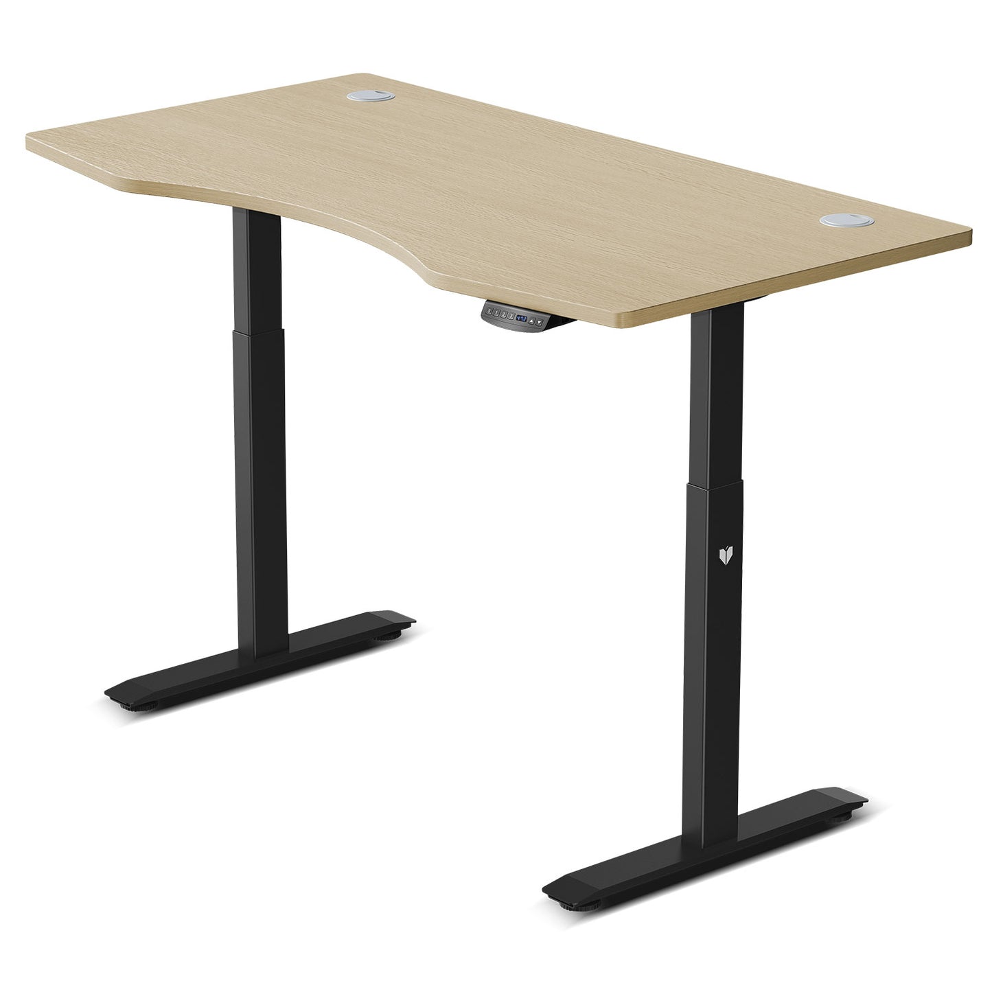 LSG Nimbus Walking Pad Treadmill + ErgoDesk Automatic Standing Desk 1500mm (Oak) - Cosy Abode