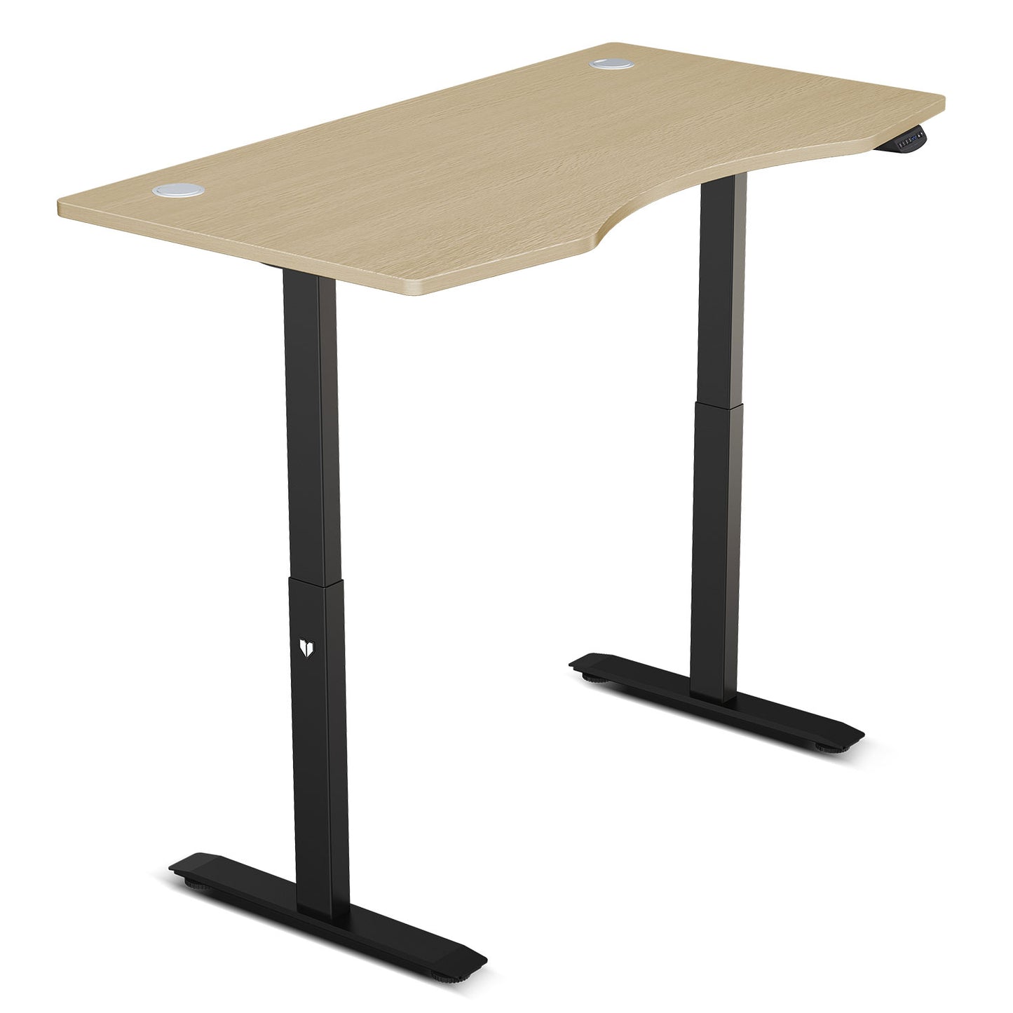 LSG Nimbus Walking Pad Treadmill + ErgoDesk Automatic Standing Desk 1500mm (Oak) - Cosy Abode
