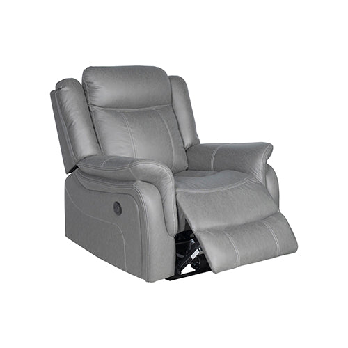 Carlton 3R+1R+1R Finest Fabric Recliner Sturdy Construction Metal Mechanism - Cosy Abode