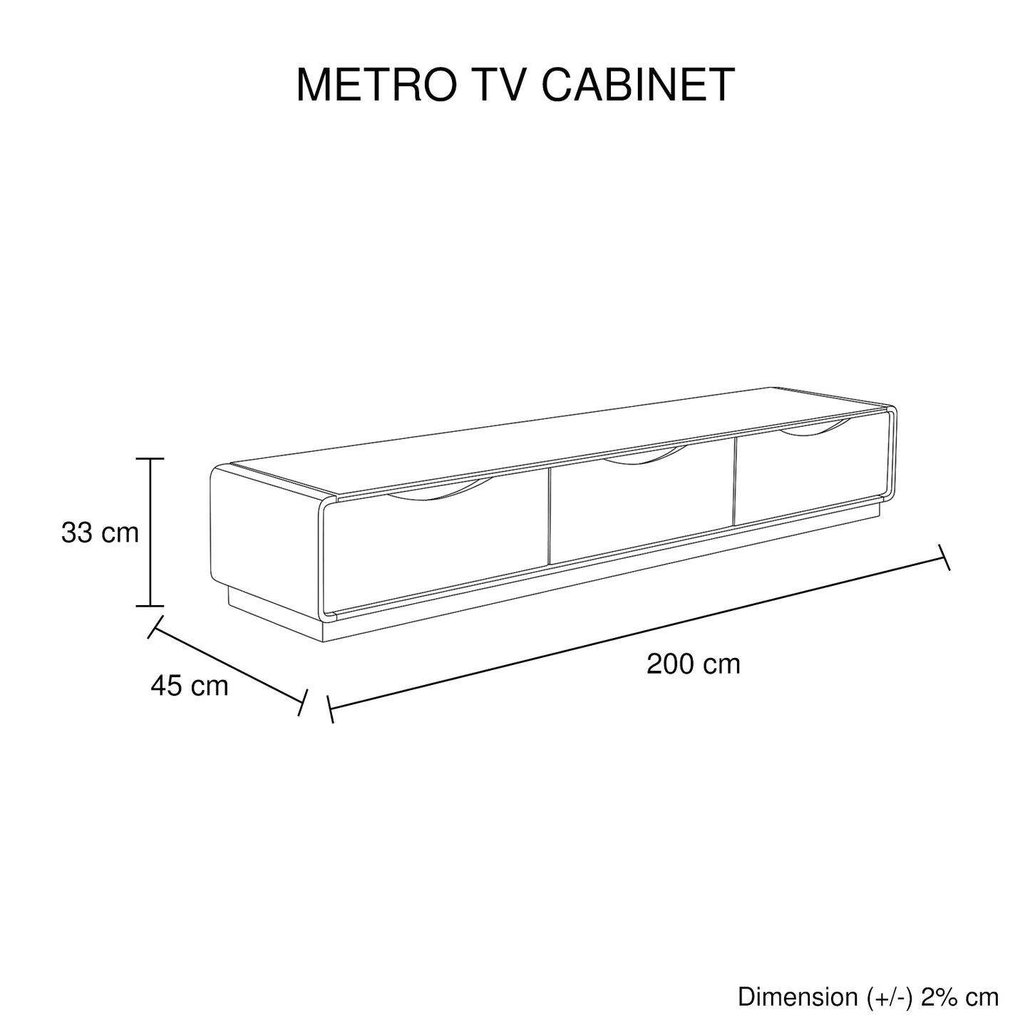 TV Cabinet with 3 Storage Drawers With High Glossy Assembled Entertainment Unit in Black & White colour - Cosy Abode