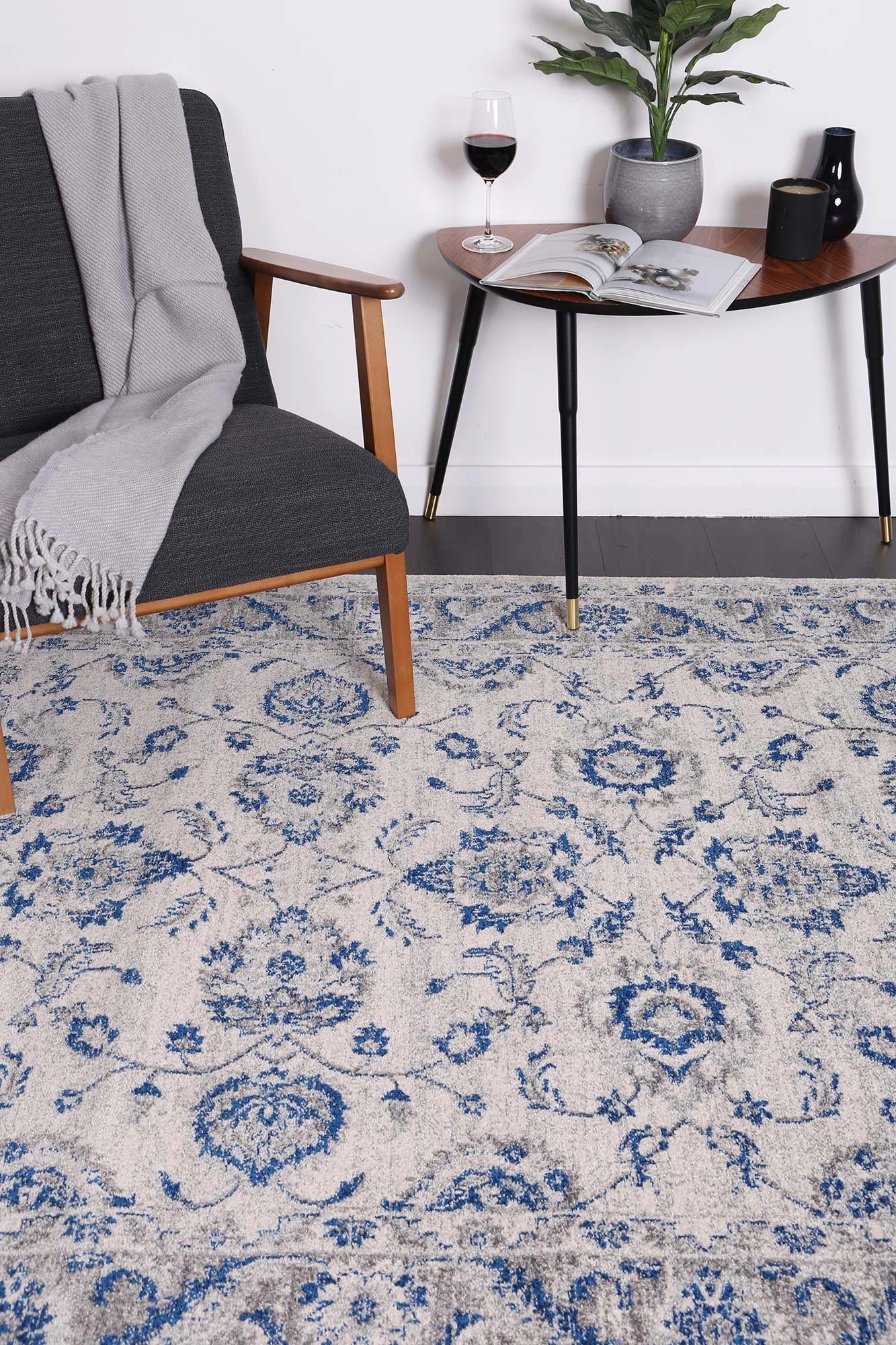 delicate-cassandra-blue-ivory-rug 160x230 - Cosy Abode