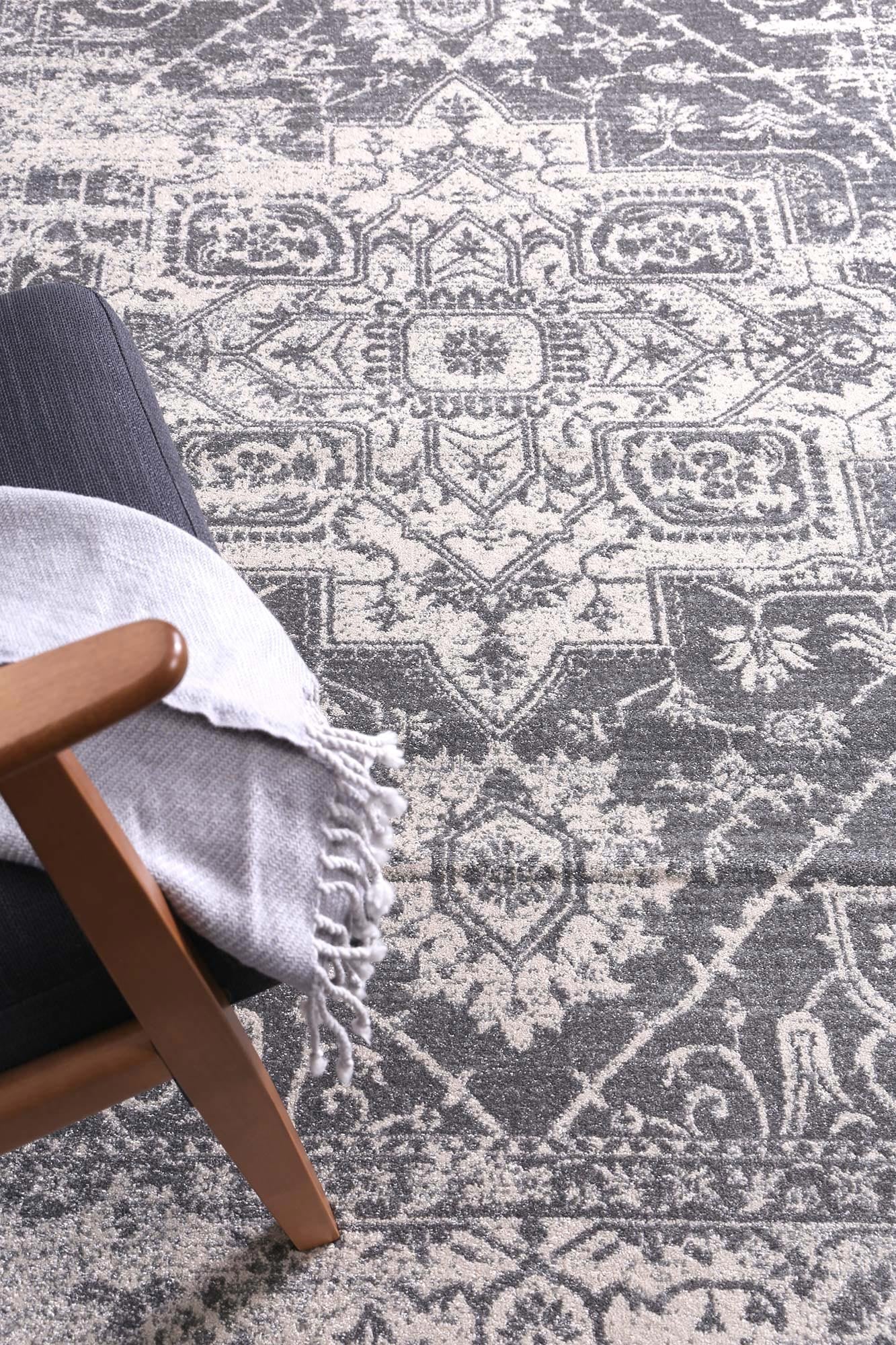 delicate-audrey-ivory-grey-rug 80x300 - Cosy Abode