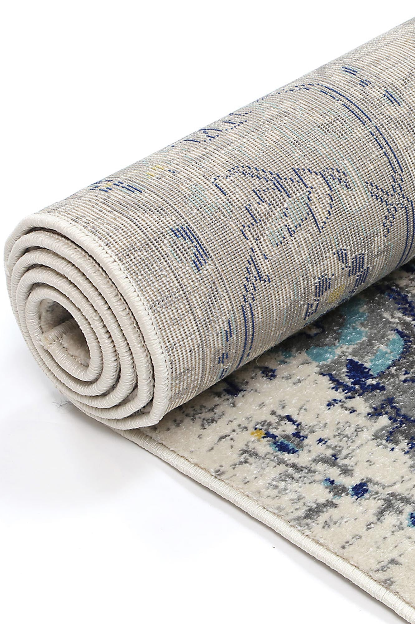delicate-melissa-ivory-blue-rug 80x300 - Cosy Abode