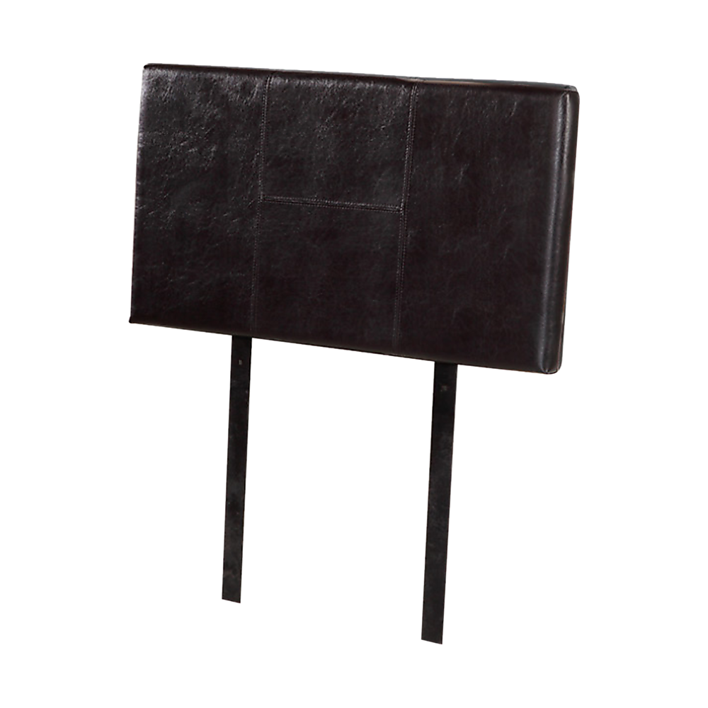 PU Leather Single Bed Headboard Bedhead - Brown - Cosy Abode