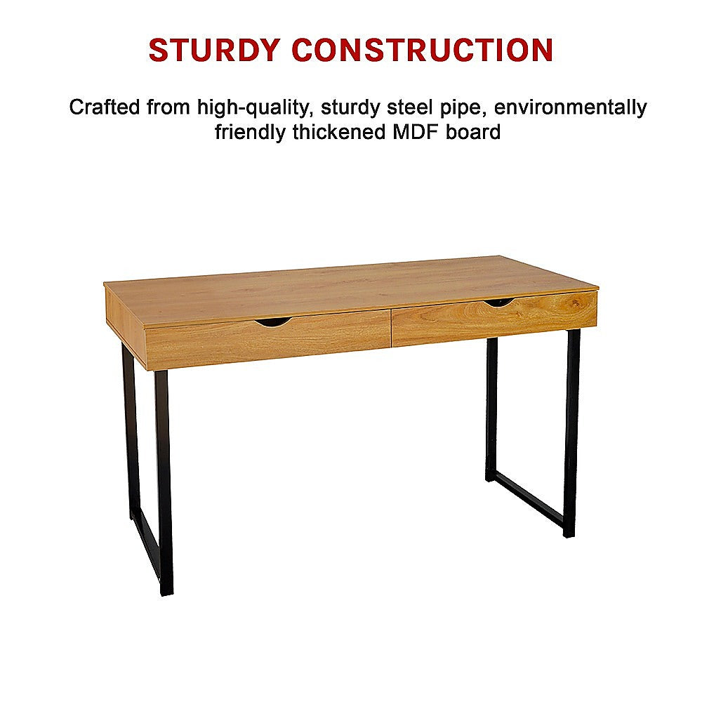 Wood Computer Desk PC Laptop Table Gaming Desk Home Office Study Furniture - Cosy Abode
