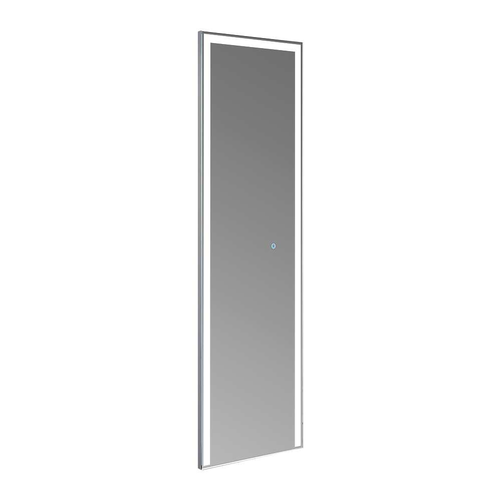 LED Full Length Mirror Standing Floor Makeup Wall Light Mirror 160cm x 50cm - Cosy Abode
