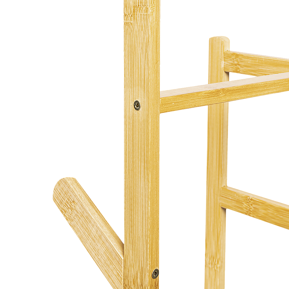 Wooden Tree Clothes Rack, Bag Hook and Hat Rack - Cosy Abode