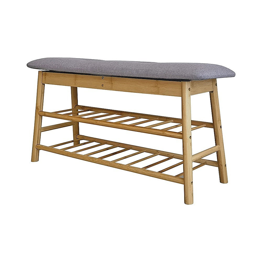 Shoe Stool Storage Rack Cabinet Multifunctional Space Saving - Cosy Abode