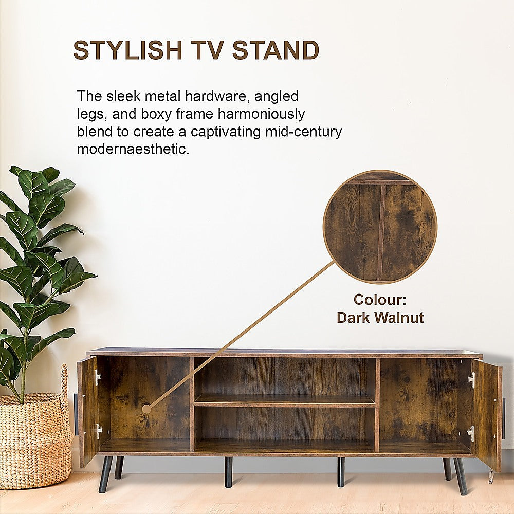 Modern TV Cabinet Entertainment Unit Stand Storage - Cosy Abode