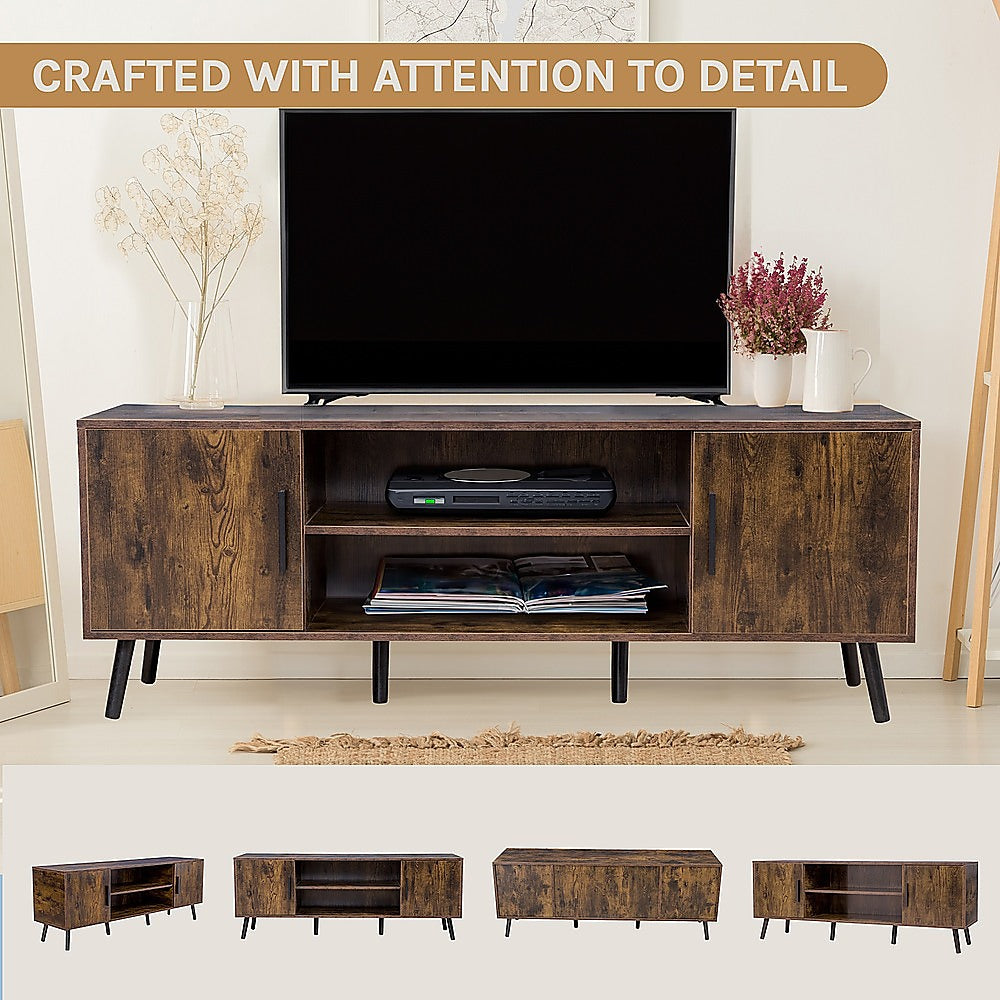 Modern TV Cabinet Entertainment Unit Stand Storage - Cosy Abode
